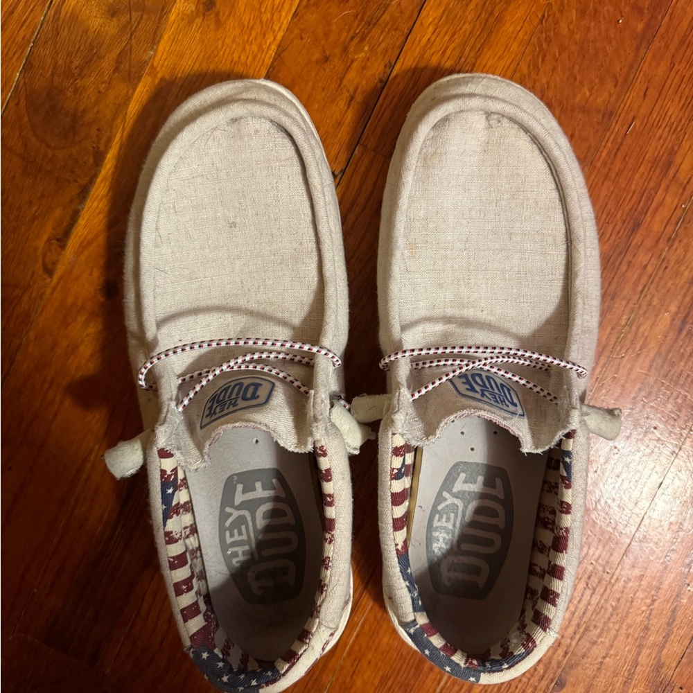 Hey Dude American Flag Shoes Unisex